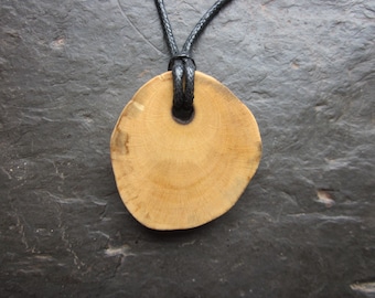 Natural Wood Pendant - Elder - Embrace Your Inner Crone.
