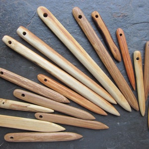 Large Nalbinding Needles, Various Wood Types. Size 12cm 17cm. MULTI-BUY DISCOUNT image 4