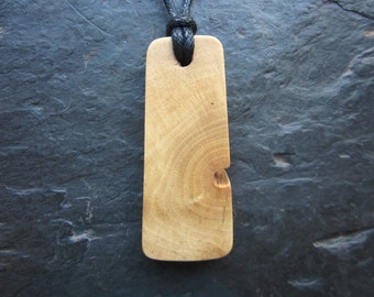 Natural Wood Pendant - Elder - Embrace Your Inner Crone.