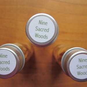 Nine Sacred Woods Oil for Magic Spells and Rituals. The Original and Best, 15ml Glass Bottles, Metal Lids, No Plastic image 3