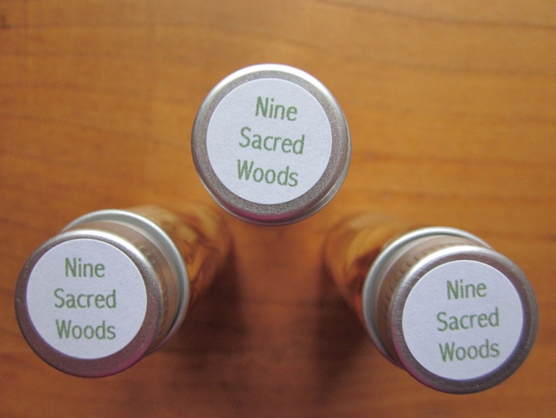 Nine Sacred Woods Oil for Magic Spells and Rituals. The Original and Best, 15ml Glass Bottles, Metal Lids, No Plastic image 3