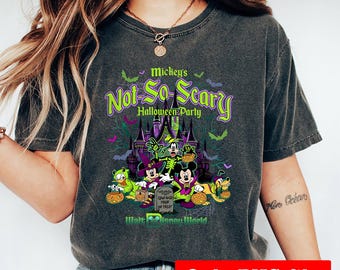 Disney Halloween 2025 PNG, Disney Halloween Party PNG, Halloween Family Matching Png file, 2025 Mickey Not So Scary Halloween Party PDF