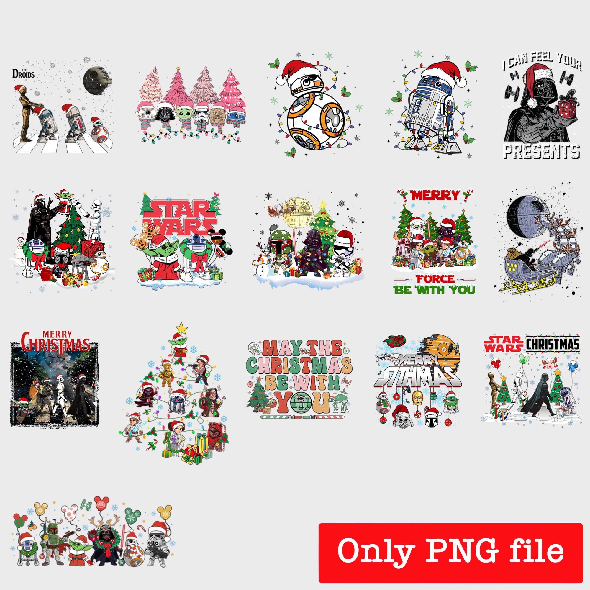 Starwars Christmas Svg - Etsy