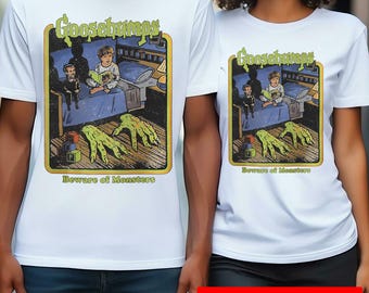 Goosebumps Beware Of Monsters Halloween Png, Horror Book Png, Vtg Goosebumps Png, Horrorland Png, Goosebumps Png, Goosebumps Halloween Png