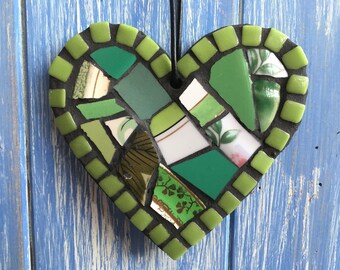 Mosaic, Mosaic Art, Heart Decoration, Mosaic Heart, Gift for her,