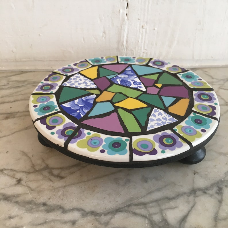 Trivet Mosaic Potstand Teapot Stand Etsy