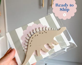 Handmade Acrylic Dinosaur Wall Decor: Kids Bedroom Shelf Sitter