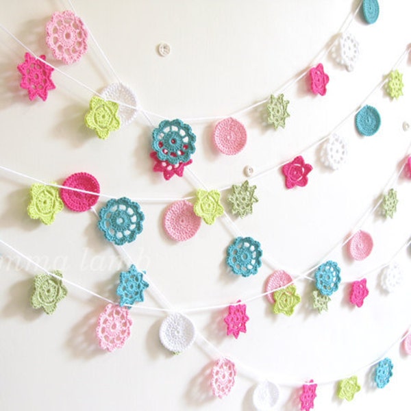 NEW Sylvie - Special Edition 'Homespun Style' Forever Flower Garland by Emma Lamb, colours handpicked by Selina Lake ...Ready to ship