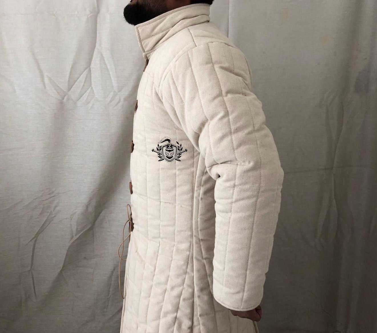 Medieval Padded Cotton Gambeson: Viking LARP Armor Padding - Etsy