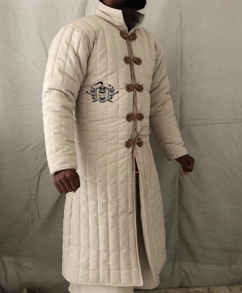 Medieval Padded Cotton Gambeson: Viking LARP Armor Padding - Etsy