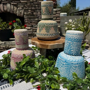 Coquet Small Water Carafe handmade / Mexican pottery / Botellon/birthday gift/ gift / wedding
