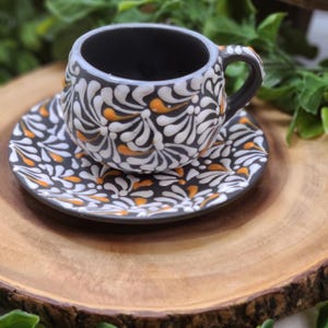 Talavera ceramic  Coffee cup set / Tea  Set - Juego de Taza estilovTalavera- handmade