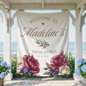 Elegant Tapestry Canva Mockup, POD Tapestry Mockup, Vertical Tapestry for Canva, Party Banner Canva Template, Canva Drag & Drop Mockup