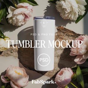 Mockup beker, mockup POD beker, mockup beker 20oz, mockup magere beker, mockup slim object, mockup magere beker Photoshop
