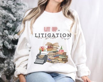 Kersttrui voor procesadvocaat: kerstcadeau juridisch team feestdagen