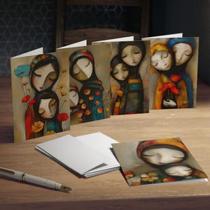 Wenskaarten, Moederdagontwerp, Moederdagkaarten, Sentimentele kaarten, Unieke kaarten, Kaartenset