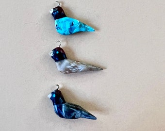 Bird Bead Single Fetish - Quail, Turquoise, Mixed Stones