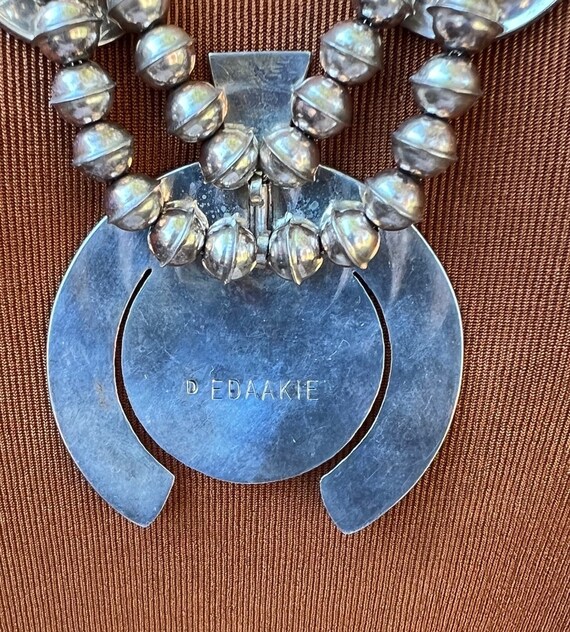 Remarkable Vintage Zuni Bird Necklace and Earrings Se… Gem