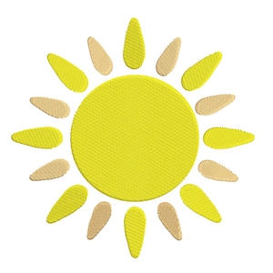 Mini sun embroidery design, machine embroidery designs, embroidery pattern, embroidery files, small embroidery designs, digital download