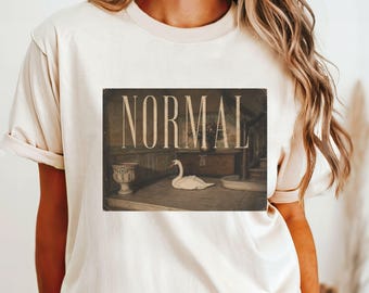 BTS Song Normal, BTS Lyric Shirt, Comfort Colors Oversized T-Shirt, Trendy Tee, Gift for KPop Lover, BTS Song Army Tee