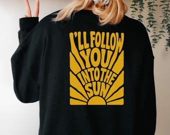 Into the Sun BTS Sweatshirt, Retro Graphic, Trendy Tee, Gift for KPop Lover, Trending Shirt, KPop Concert Outfits