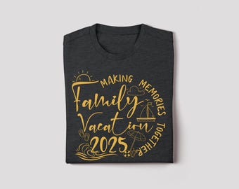 Custom Family Vacation 2026 Shirts, Family Holiday Tshirt, Beach Squad Shirts, Travel Shirt, Summer Tee, Family Vacay Tshirt,Summer Vacation