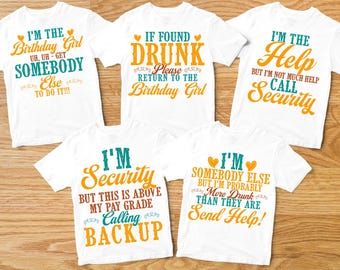Birthday Shirts For A Girls Trip Weekend Party Shirts, That Say If Found Drunk Cruise Shirts, Girls Trip Weekend 2025 Shirt, Vacation Shirts