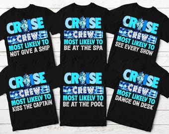 Most Likely to Cruise shirt,Family Most Likely to, Family Cruise 2026 Shirts, Funny Cruise Shirts, Matching Cruise Shirt,Group Cruise Shirts