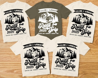 Custom Road Trip Shirt, Road Trip 2026,Family Road Trip Shirt,Girls Road Trip,Travel Shirt,Adventure Shirt,Family Vacation Tee,Traveler Gift