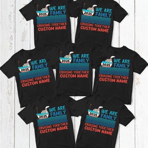 Family Cruise 2025 Shirt,Personalized Family Cruise 2025 Shirt,2025 Custom Family Cruise Tee,Matching Family Cruise Trip Shirt, Cruise Shirt