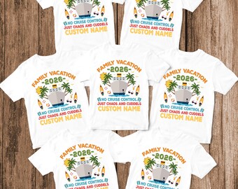Family Vacation Cruise 2026 Shirts, Cruise Vacation Shirts, Matching Family Cruise Outfits, Tropical Trip Shirts, Summer Cruise Group Shirts