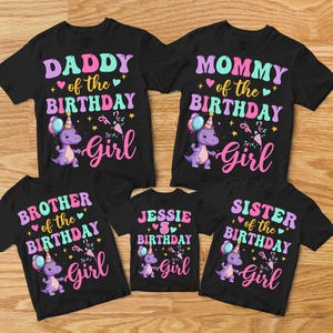 Dinosaur Family Matching Birthday shirt, dino shirt, birthday girl dinosaur, personalized dinosaur birthday, family matching dinosaur,Saurus