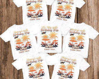 Custom Birthday Trip 2026 Shirts, Matching Shirts For 60th Birthday Trip Shirts, Personalized 60th Birthday Trip Shirts, Family Vacation Tee
