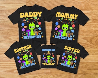 Sprunki Game Matching Family Shirt, Sprunki Birthday Shirt, Dandy's Workd Kids Birthday Tee, Roblo Game Birthday Tshirt, Mom Dad Sprunki