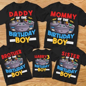 Gamer Birthday Shirt, Matching Family Birthday Shirt,Level Up Gamer,Gamer Family Shirt, Gift For Birthday, Gamer Birthday Shirt, Gamer Theme