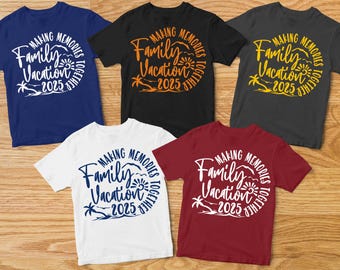 Family Vacation 2026 Shirts, Family Holiday Tshirt, Beach Squad Shirts, Travel Shirt, Summer Tee, Family Vacay Tshirt, Summer Vacation Tee
