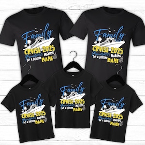 Personalized Cruise Squad 2025 Shirt, Cruise Squad Shirt, Custom Cruise Squad Group Shirt for 2025, Custom Family Cruise Shirts, Cruise Tee