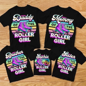 Roller Skate Party, Skate Birthday Shirt, Roller Skate Shirt Family Skate Birthday Shirt, Matching Shirt, Roller Skating Birthday Girl Shirt
