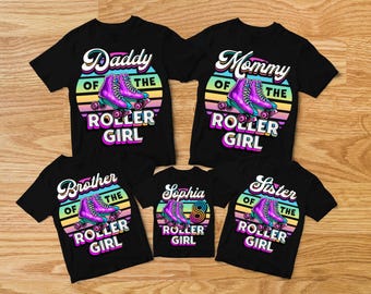 Roller Skate Party, Skate Birthday Shirt, Roller Skate Shirt Family Skate Birthday Shirt, Matching Shirt, Roller Skating Birthday Girl Shirt