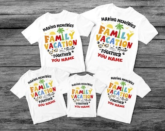 Family Vacation 2026 Making Memories Together Shirt,Custom Family Shirt,Family Matching Shirt,Summer Vacation shirts,Family Vacation Shirt