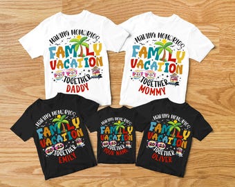 Family Vacation 2026 Making Memories Together Shirt,Custom Family Shirt,Family Matching Tees,Summer Vacation T-shirts,Family Vacation Shirts