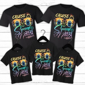 Personalized Cruise Squad 2025 Shirt, Cruise Squad Shirt, Custom Cruise Squad Group Shirt for 2025, Custom Family Cruise Shirts, Cruise Tee