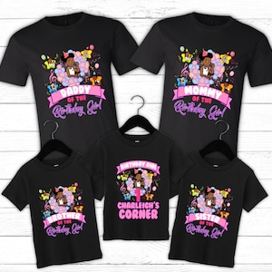 Custom Name’s Family Birthday Shirt, Dolls Family Birthday Shirts, Family Matching Graci Dolls Shirts, Dolls Personalized Tee, Dolls Party