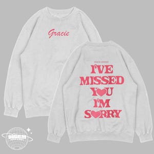 Bluza Gracie Abrams - Bluza I'm Sorry - Gracie Abrams Merch - Fan Made Merch - Męska bluza damska unisex