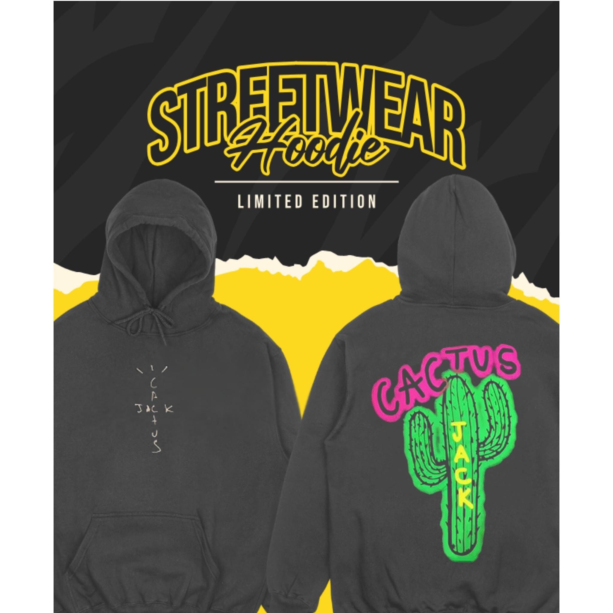 Travis Scott Cactus Jack Hoodie, Cactus Jack Hoodie, Most Popular Cactus Jack Inspired Hoodie, Cactus Jack Merch, Travis Scott Unisex Hoodie