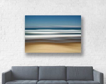 Abstract Art/Ocean Photography/Ocean Surf Canvas Wrap/Nautical Wall Art/Oregon Photography/Pacific Ocean Wall Decor/Framed Ready to Hang Art