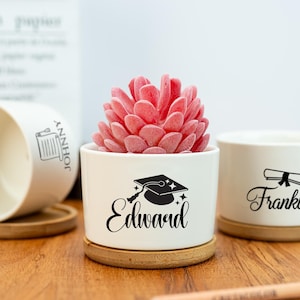 Personalized Graduation Planter,Unique Graduation Gift,College Graduation,High School Graduation Gift,Graduation Gift for Her,Congrats Grad