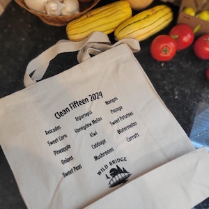Sac fourre-tout Dirty Dozen/Clean Fifteen