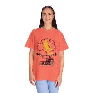 Zoe Burns Utah Royals FC Women's Soccer Unisex Garment-Dyed T-shirt bild 3