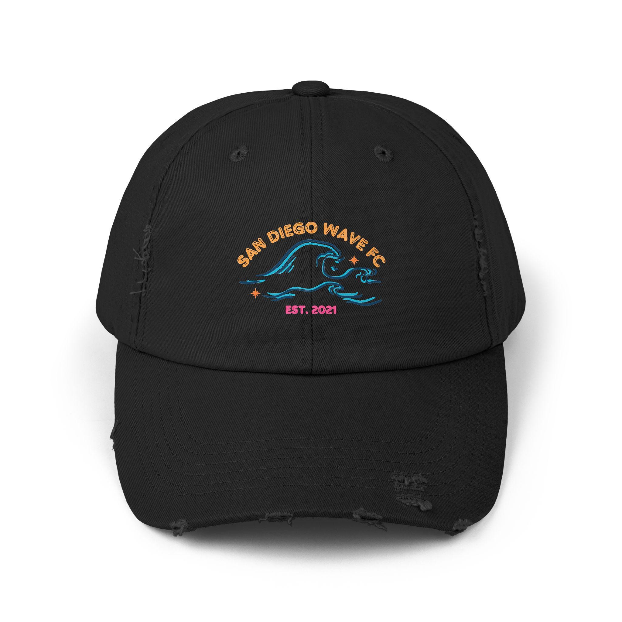 San Diego Wave FC Women's Soccer Distressed Cap - Etsy